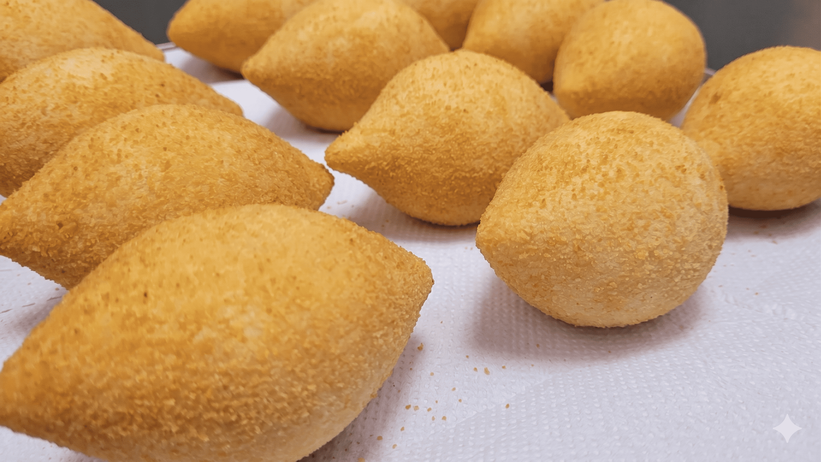 Massa de Mandioca para Salgados Fritos